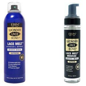EBIN Wonder Lace Bond Lace Melt Spray & Mousse Bundle